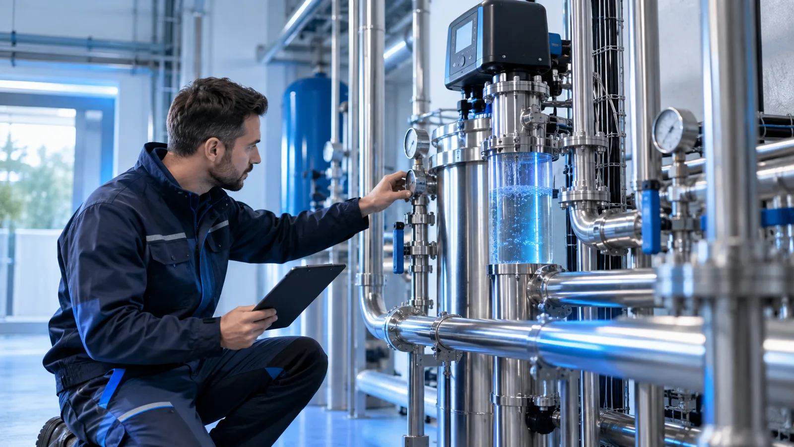 Reinigung & Desinfektion von Trinkwasserspeichern
